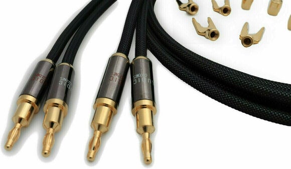 Câble Hi-Fi Tonearm Ludic Hera Loudspeakercable Set 2 m Câble Hi-Fi Tonearm - 2