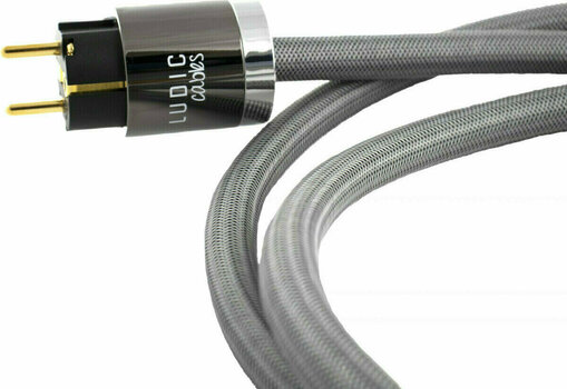Hi-Fi Câble d'alimentation Ludic Polaris Powercord 1 m Gris Hi-Fi Câble d'alimentation - 2