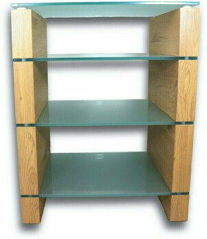 Table Hi-Fi / TV Ludic Vanir Audiorack Frosted Oak Table Hi-Fi / TV - 2