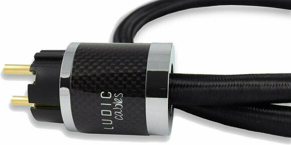 Hi-Fi Stromversorgung Ludic Aesir Powercord 2 m Schwarz Hi-Fi Stromversorgung - 2