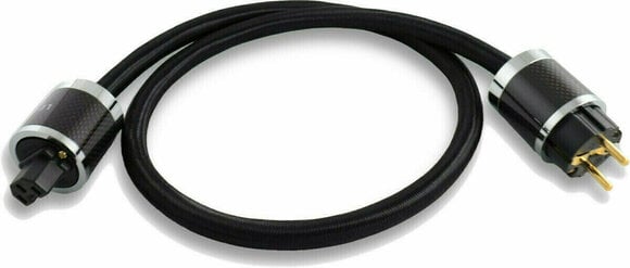 Hi-Fi Stromversorgung Ludic Aesir Powercord 1 m Schwarz Hi-Fi Stromversorgung - 3