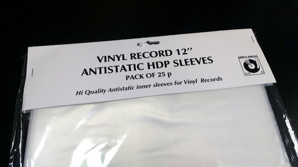 Bag/case for LP records Simply Analog 12" HDP Vinyl Record Sleeves 25 - 2