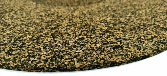 Slipmat Tonar Cork & Rubber Mixture Mat Καφέ χρώμα-Μαύρο χρώμα - 3