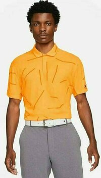 Polo Shirt Nike Dri-Fit Tiger Woods Laser Orange/Black M - 3