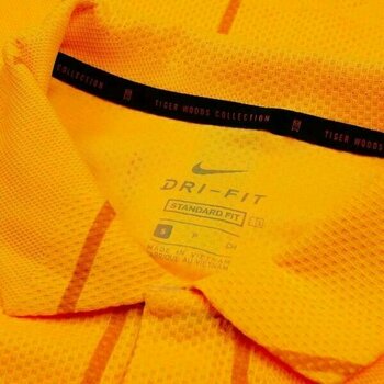 Polo košile Nike Dri-Fit Tiger Woods Laser Orange/Black M - 7