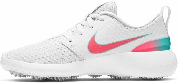 Джуниър голф обувки Nike Roshe G White/Hot Punch/Aurora Green 33,5 - 2