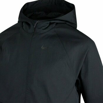 Waterproof Jacket Nike Repel Anorak Black/Black/Black S Waterproof Jacket - 4