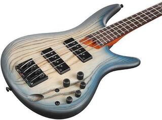 Bajo de 4 cuerdas Ibanez SR600E-CTF Cosmic Blue Starburst Bajo de 4 cuerdas - 3