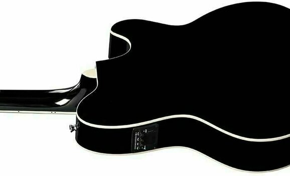Electro-acoustic guitar Ibanez TCY10LE-BK Black - 4