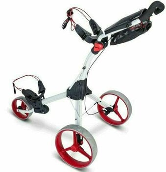 Ročni voziček za golf Big Max IQ+ White/Red/Grey Ročni voziček za golf - 2