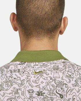 Polo Shirt Nike Space Pink Foam/Asparagus/Asparagus XL Polo Shirt - 7