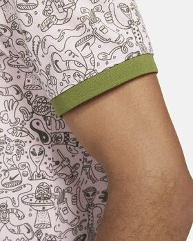 Polo Shirt Nike Space Pink Foam/Asparagus/Asparagus S Polo Shirt - 4