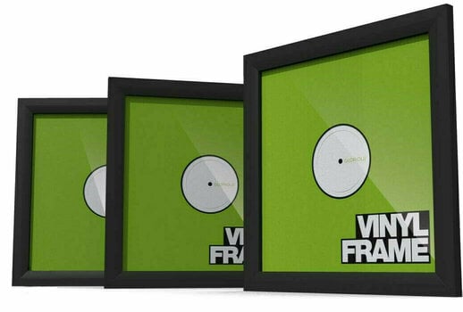 Mobiliário para discos LP Glorious Frame Quadro para discos LP Preto Mobiliário para discos LP - 2