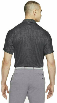 Polo Shirt Nike Dri-Fit ADV Tiger Woods Black/Dk Smoke Grey 2XL - 2