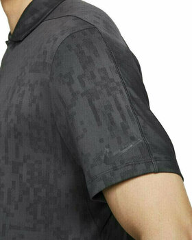 Camisa pólo Nike Dri-Fit ADV Tiger Woods Black/Dk Smoke Grey 2XL - 5