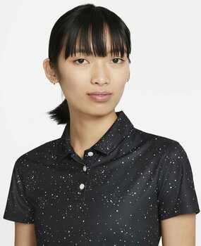 Nike Dri-Fit Womens Polo Shirt Black 