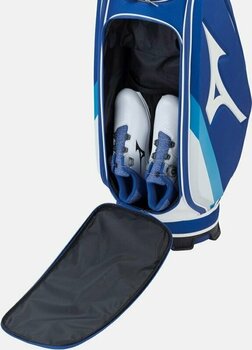 Golfbag Mizuno Tour Staff Mid Blue/White Golfbag - 7