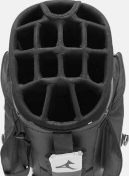 Cart Bag Mizuno BR-DRI Waterproof Jack Black/Silver Cart Bag - 3
