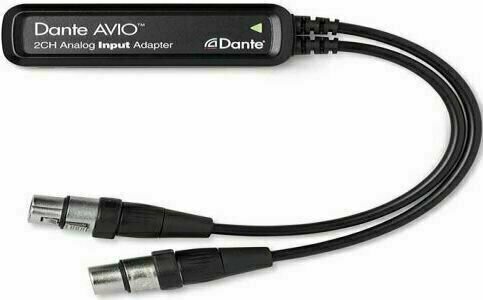 Convertidor de audio digital Audinate Dante AVIO Analog Input Adapter 2-Channel - 2