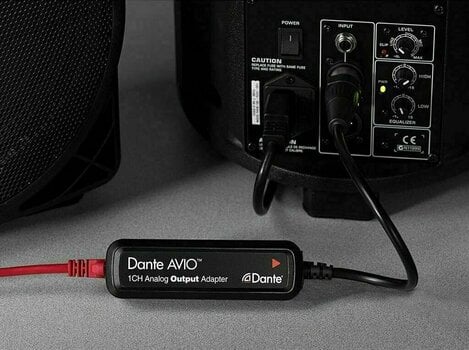 Cyfrowy konwerter audio Audinate Dante AVIO Analog Output Adapter 1-Channel - 4