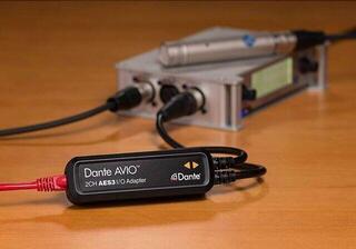Digitalni avdio pretvornik Audinate Dante AVIO AES3 IO 2x2 Dante - AES3/EBU Adapter Digitalni avdio pretvornik - 3