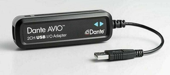 Cyfrowy konwerter audio Audinate Dante AVIO USB PC 2x2 Adapter ADP-USB AU 2x2 - 3