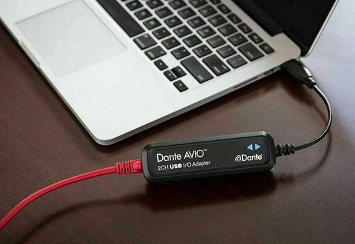 Digital audio converter Audinate Dante AVIO USB PC 2x2 Adapter ADP-USB AU 2x2 - 5