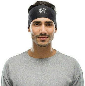 Running headband
 Buff CoolNet UV+ Headband Solid Black UNI Running headband - 3