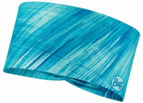 Løbe pandebånd Buff Coolnet UV+ Tapered Headband Pixeline Turquoise UNI Løbe pandebånd - 3