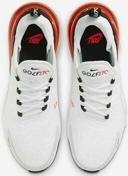 Мъжки голф обувки Nike Air Max 270 G Golf Shoes White/Cool Grey/Neutral Grey/Black 42 - 4