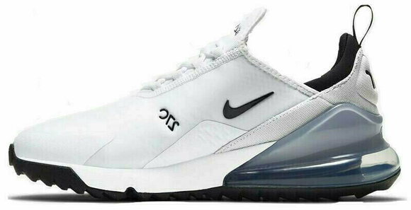 Chaussures de golf pour hommes Nike Air Max 270 G Golf Shoes White/Black/Pure Platinum 44,5 - 2