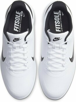 Chaussures de golf pour hommes Nike Infinity G White/Black 45 - 5