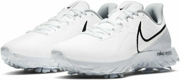Men's golf shoes Nike React Infinity Pro White/Black/Mtlc Platinum 43 Men's golf shoes - 3