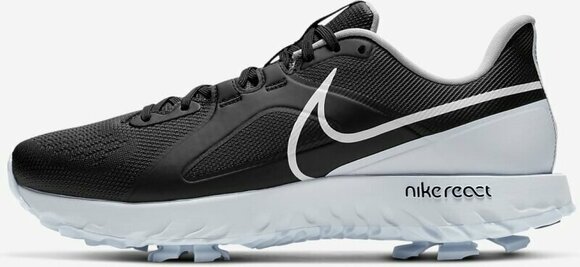 Golfskor för herrar Nike React Infinity Pro Black/White/Mtlc Platinum 42,5 Golfskor för herrar - 2