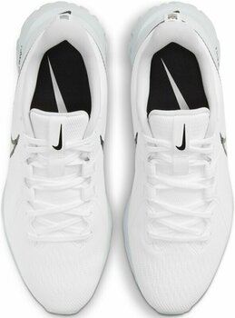 Golfskor för herrar Nike React Infinity Pro White/Black/Mtlc Platinum 44,5 Golfskor för herrar - 5