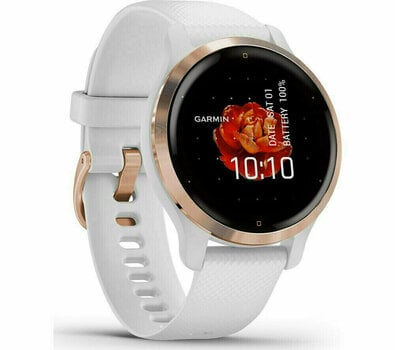 Smartwatch Garmin VENU 2S Rose Gold-Wit Smartwatch - 3