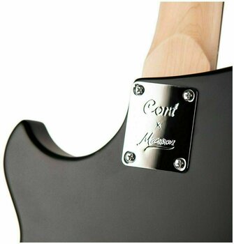 Guitare électrique Cort CO-MBM-1-SBLK Satin Black - 7