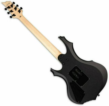 Chitară electrică ESP LTD F-200 Negru Satinat - 2