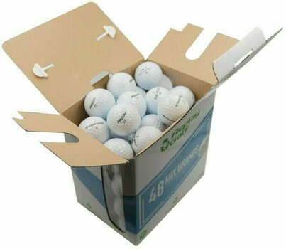 Piłka golfowa używana Replay Golf Mix Brands Lake Balls 48 Pack White - 3