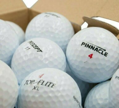 Used Golf Balls Replay Golf Mix Brands Lake Balls 48 Pack White - 4