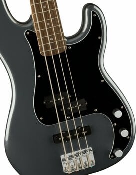 Bas electric Fender Squier Affinity Series Precision Bass PJ Charcoal Frost Metallic - 4
