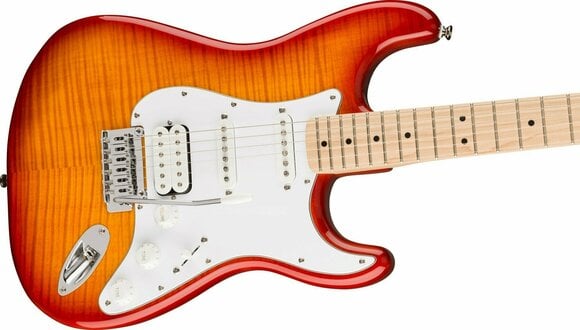 Guitare électrique Fender Squier Affinity Series Stratocaster FMT Sienna Sunburst - 3