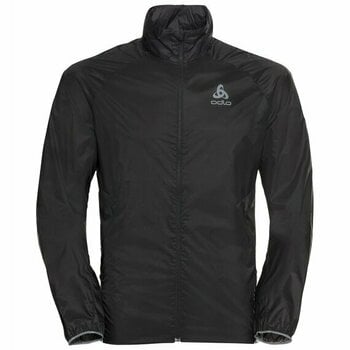 Running jacket Odlo Zeroweight Dual Dry Water Resistant Jacket Black S Running jacket - 3