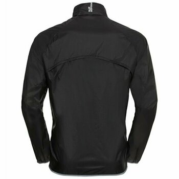 Μπουφάν για Τρέξιμο Odlo Zeroweight Dual Dry Water Resistant Jacket Black S Μπουφάν για Τρέξιμο - 4