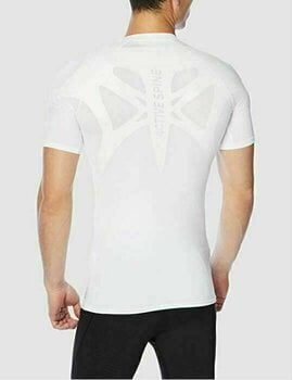 Hardloopshirt met korte mouwen Odlo Active Spine 2.0 T-Shirt White XL Hardloopshirt met korte mouwen - 4