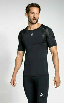Running t-shirt with short sleeves
 Odlo Active Spine 2.0 T-Shirt Black S Running t-shirt with short sleeves - 3