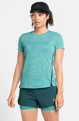 Majica za trčanje s kratkim rukavom
 Odlo Zeroweight Engineered Chill-Tec T-Shirt Jaded Melange XS Majica za trčanje s kratkim rukavom - 2