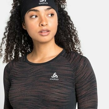 Majica za trčanje s dugim rukavom
 Odlo Blackcomb Ceramicool T-Shirt Black/Space Dye XS Majica za trčanje s dugim rukavom - 7