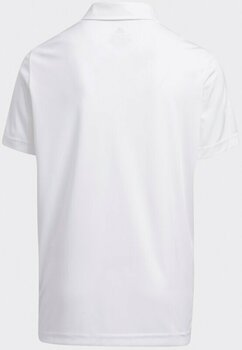 Polo Shirt Adidas Print Color Block White 11 - 12 Y Polo Shirt - 2