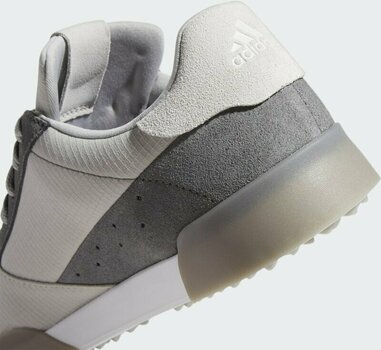 Moški čevlji za golf Adidas Adicross Retro Grey Two/Cloud White/Grey Four 43 1/3 Moški čevlji za golf - 8